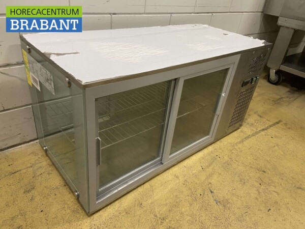 RVS GGG Koelvitrine Opzetvitrine 111 cm 230V Horeca - Afbeelding 3