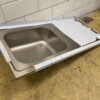 RVS Spoelblad Spoelbak 140 x 70 cm Horeca - Afbeelding 2