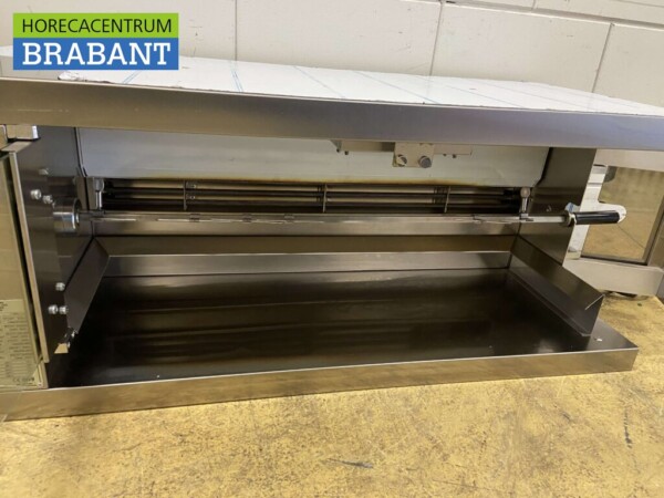 RVS GGG Kippengrill Grill 1 spies 5/6 kippen 400V Horeca - Afbeelding 4