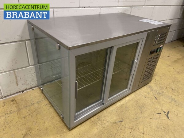 RVS GGG Koelvitrine Opzetvitrine 91 cm 230V Horeca - Afbeelding 3