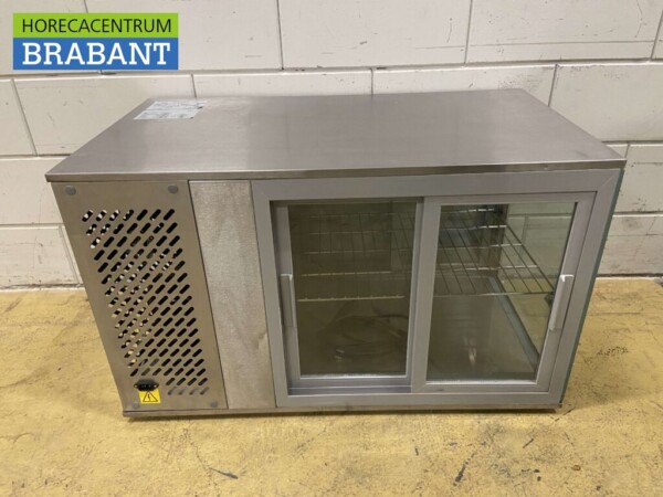 RVS GGG Koelvitrine Opzetvitrine 91 cm 230V Horeca - Afbeelding 5
