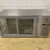 RVS GGG Koelvitrine Opzetvitrine 111 cm 230V Horeca