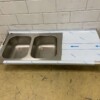 RVS Spoelblad Dubbele spoelbakken 160 x 70 cm Horeca