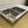 RVS Spoelblad Dubbele spoelbakken 160 x 70 cm Horeca - Afbeelding 3
