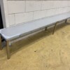 RVS Etagere brug 260 x 30 x 40 cm Horeca - Afbeelding 2