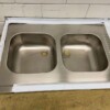 RVS Spoelblad Dubbele spoelbakken 160 x 70 cm Horeca - Afbeelding 4