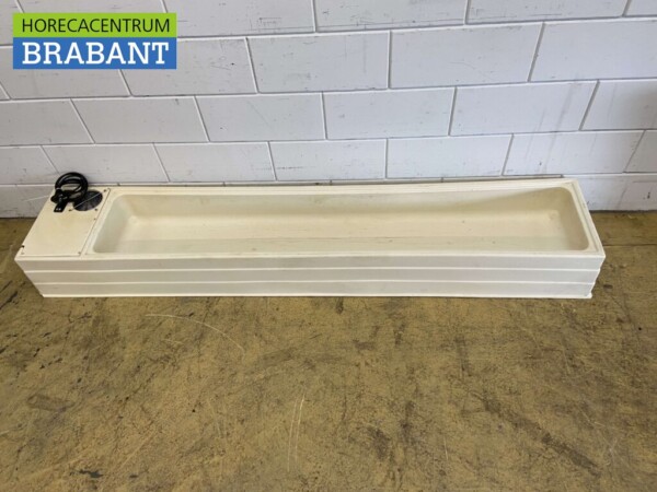 Tecnocrio Opzetvitrine Opzet koelvitrine saladière 10 x 1/3 GN 208 cm Horeca - Afbeelding 2