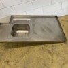 RVS Spoelblad Spoelbak 140 x 70 cm Horeca