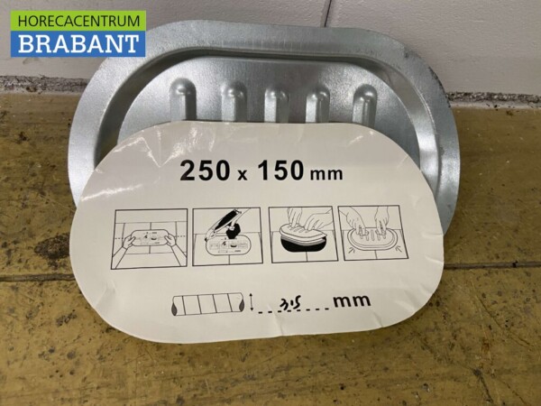 Inspectieluik voor spirobuis buis 315 mm 250 x 150 mm Horeca - Afbeelding 3