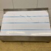 RVS Afruimmeubel voor waskratten 85 cm Horeca