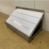 RVS Afruimmeubel voor waskratten 85 cm Horeca - Afbeelding 2