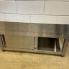 RVS Afruimmeubel voor waskratten 85 cm Horeca - Afbeelding 5
