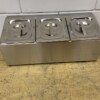 RVS GN bakhouder 3 x 1/6 gastronorm GN 50,5 cm Horeca