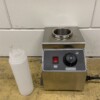 RVS Sauswarmer Flessenwarmer 1 x 950 ml Chocola Kaas Jam Whiskey 230V Horeca