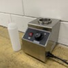 RVS Sauswarmer Flessenwarmer 1 x 950 ml Chocola Kaas Jam Whiskey 230V Horeca - Afbeelding 3