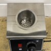 RVS Sauswarmer Flessenwarmer 1 x 950 ml Chocola Kaas Jam Whiskey 230V Horeca - Afbeelding 4