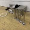 RVS Horizontale vulbus stopbus worstvuller 3 liter Horeca Slagerij - Afbeelding 3
