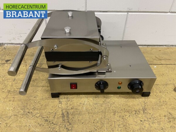 RVS Kantelbare wafelijzer met timer 230V Horeca - Afbeelding 5