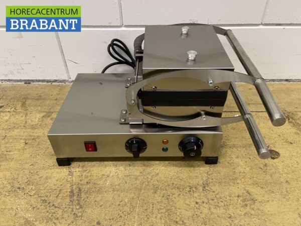 RVS Kantelbare wafelijzer met timer 230V Horeca - Afbeelding 6