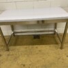 RVS Werktafel Tafel Basic-line 140 x 70 x 85 cm Horeca