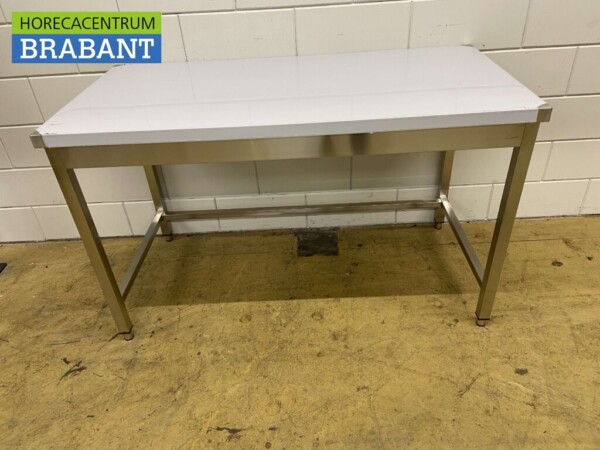 RVS Werktafel Tafel Basic-line 140 x 70 x 85 cm Horeca