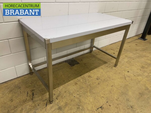 RVS Werktafel Tafel Basic-line 140 x 70 x 85 cm Horeca - Afbeelding 3