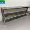 RVS HCB Dubbele Etagère Brug 200 x 35 x 70 cm Horeca - Afbeelding 2