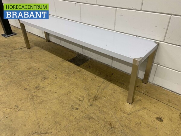 RVS Etagère Brug 160 x 35 x 40 cm Horeca - Afbeelding 2