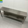 RVS Dubbele Etagère Brug 160 x 35 x 70 cm Horeca - Afbeelding 3
