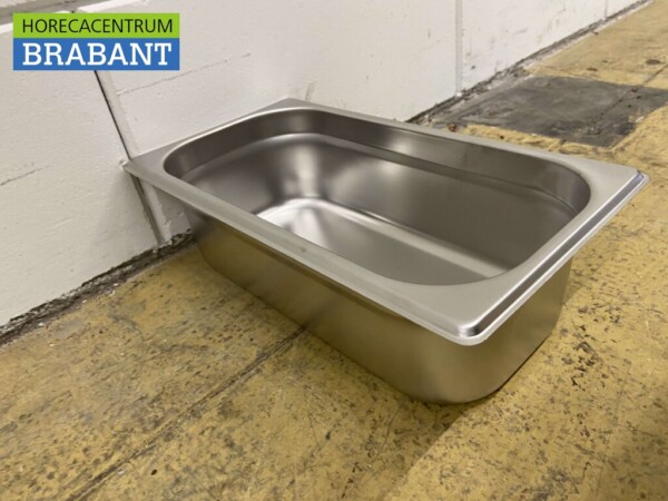 RVS Gastronorm bak GN bak 1/3 Diepte 100 mm Horeca - Afbeelding 4