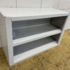 RVS Wandkast Kast Open model 100 cm Horeca - Afbeelding 3