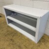 RVS Wandkast Kast Open model 120 cm Horeca - Afbeelding 2