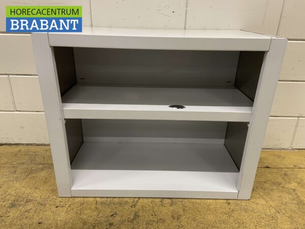 RVS Wandkast Kast Open model 80 cm Horeca