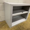 RVS Wandkast Kast Open model 80 cm Horeca - Afbeelding 3