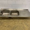 RVS Spoelblad Spoelbak 180 x 70 cm Horeca