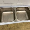 RVS Spoelblad Dubbele spoelbakken 180 x 60 cm Horeca - Afbeelding 4