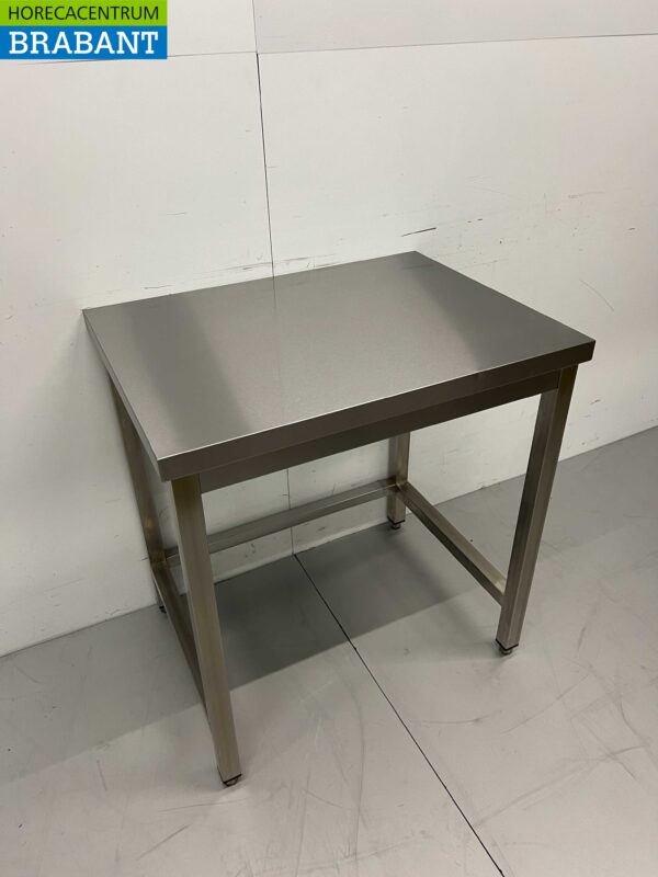 RVS Werktafel Tafel Premium-line 80 x 60 x 85 cm Horeca - Afbeelding 2