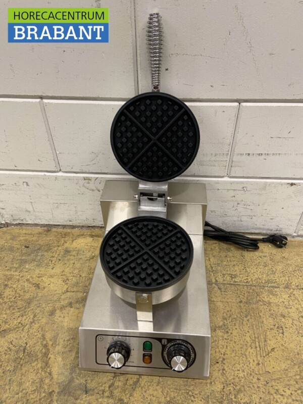 RVS Wafelijzer met timer 230V Horeca - Afbeelding 5