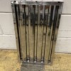 RVS Rooster Lamellenfilter Lamel Filter voor Afzuigkap Dampkap 50 x 30 x 2 cm Horeca