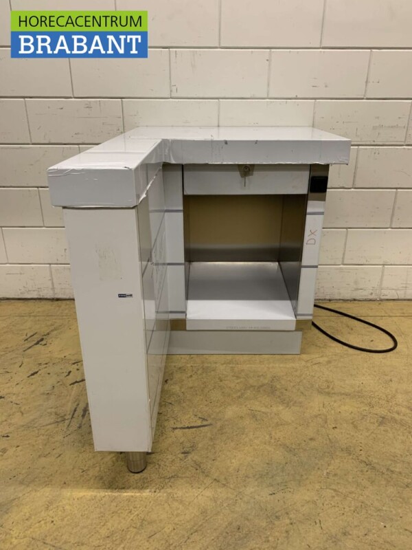 RVS Kassa unit 80 x 120 x 90 cm Horeca - Afbeelding 2