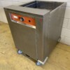 RVS Verwarmde servieswagen serviesdispenser 63,5 cm 230V Horeca - Afbeelding 3