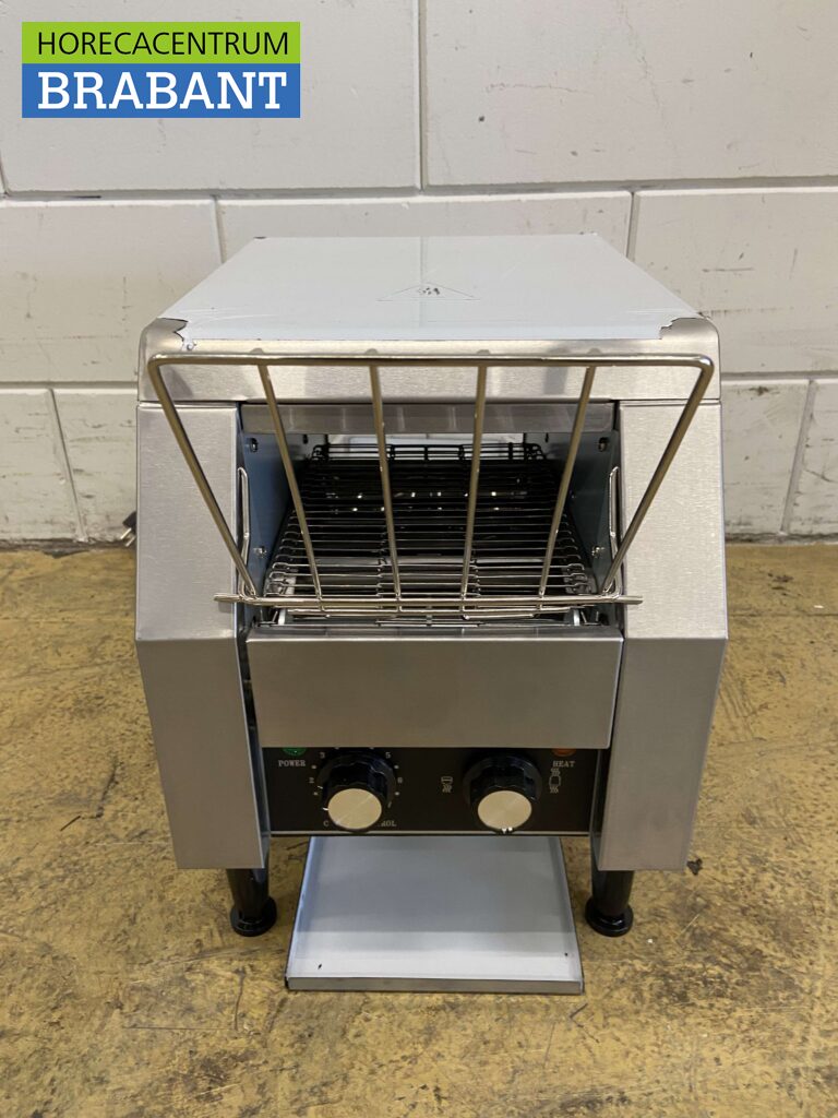 Somber Maak een naam legaal RVS Doorloop toaster Broodrooster Conveyor oven 150 stuks 230V Horeca -  Horecacentrum Brabant