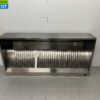 RVS  Afzuigkap Dampkap met lamellen filters Premium-line 200 cm Box model Horeca