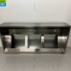 RVS  Afzuigkap Dampkap met lamellen filters Premium-line 200 cm Box model Horeca - Afbeelding 4