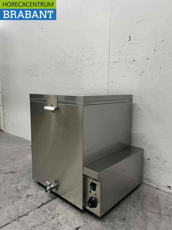 RVS Gevogelte dompelaar dompelketel kip plukken 120 liter 230V Horeca - Afbeelding 2