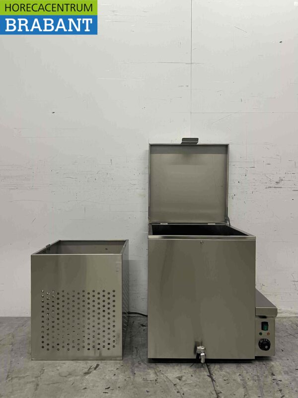 RVS Gevogelte dompelaar dompelketel kip plukken 120 liter 230V Horeca - Afbeelding 8