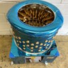 RVS Verrijdbare gevogelte plukmachine 300 stuks/uur 230V Horeca - Afbeelding 2