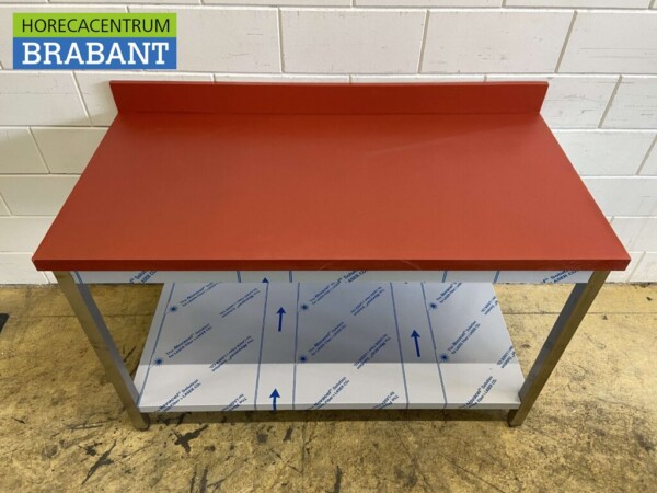 RVS Polyethylene PE Snijtafel Werktafel 140 cm Horeca Slagerij - Afbeelding 4