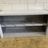 RVS Wandkast Kast Open model 120 cm Horeca