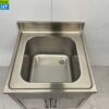 RVS  Spoeltafel Spoelbak klapdeuren Premium-line 70 cm Horeca - Afbeelding 4